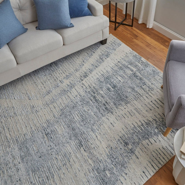 Feizy Brighton Bri69Cgf Ivory/Blue/Gray Rug.