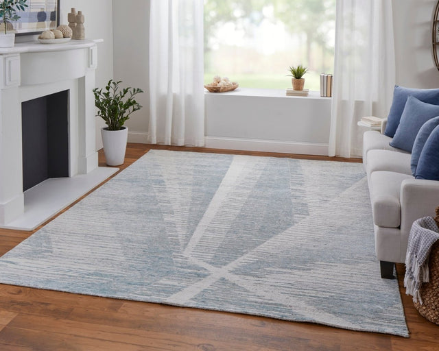 Feizy Brighton Bri69Chf Blue/Ivory/Silver Rug.