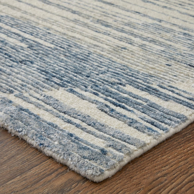 Feizy Brighton Bri69Chf Ivory/Blue/Silver Rug.