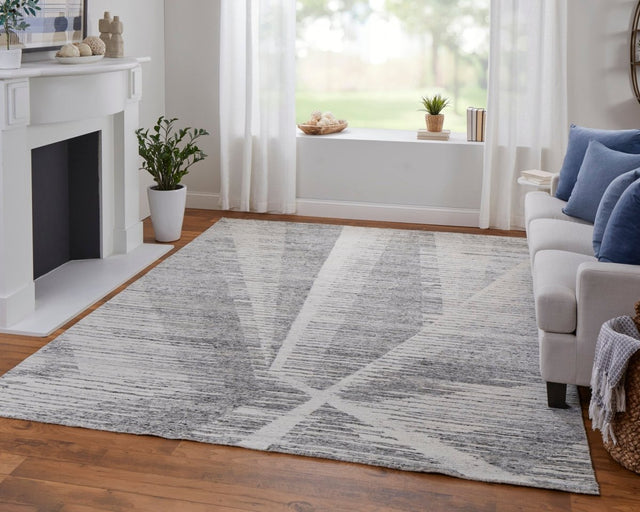 Feizy Brighton Bri69Chf Ivory/Gray Rug.