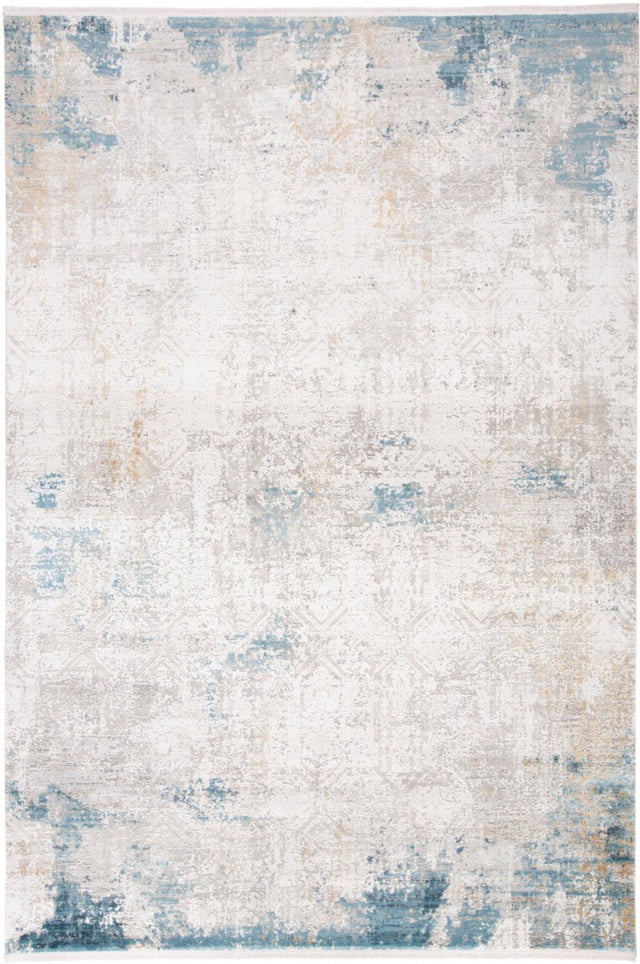 Feizy Cadiz 3889F Ivory/Blue Rugs.