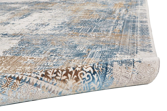 Feizy Cadiz 3890F Blue/Gray Rugs.