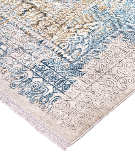 Feizy Cadiz 3890F Blue/Gray Rugs.