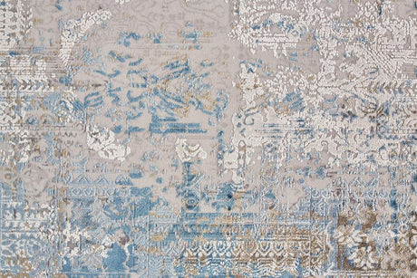 Feizy Cadiz 3890F Blue/Gray Rugs.