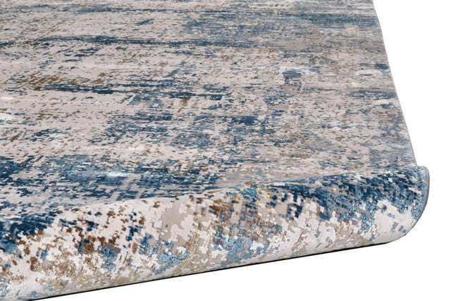 Feizy Cadiz 3891F Ivory/Blue Rugs.