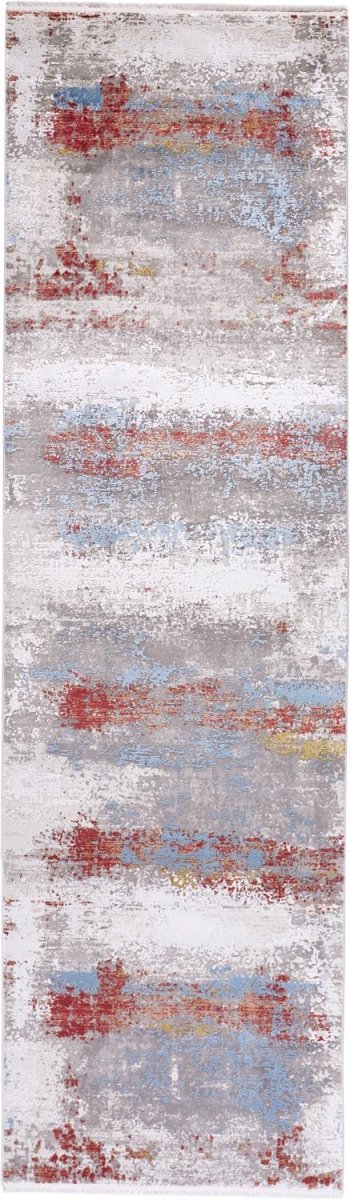 Feizy Cadiz 3902F Gray/Blue Rugs.