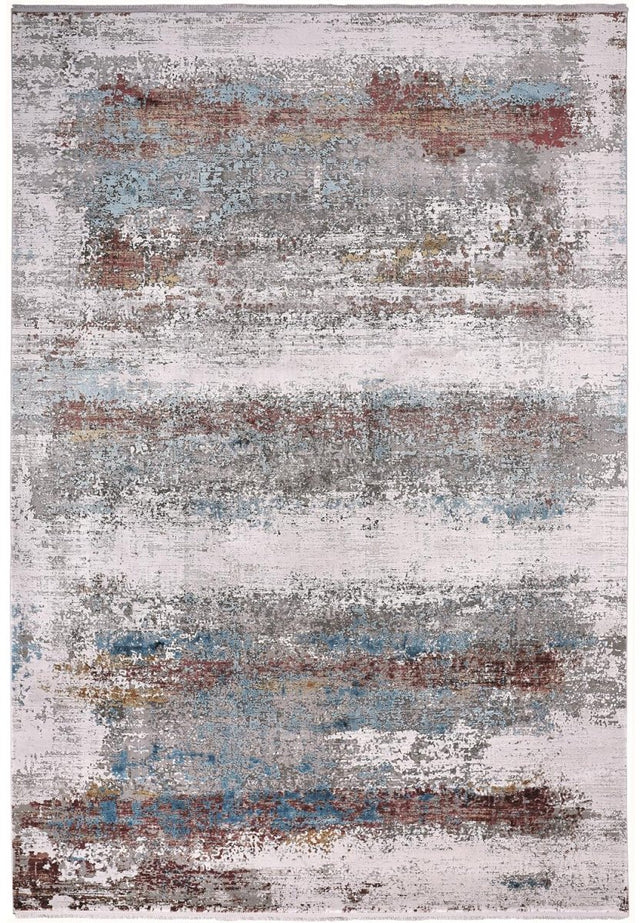 Feizy Cadiz 3902F Gray/Blue Rugs.