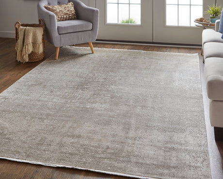 Feizy Cadiz 39Fwf Biege/Gray Rug - Feizy - 86639fwfbgegryi89