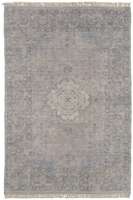 Feizy Caldwell 8108F Gray/Blue Rugs.