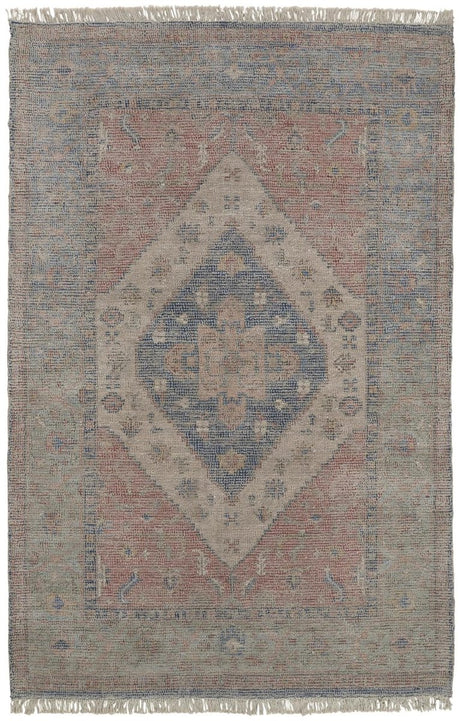 Feizy Caldwell 8127F Blue/Orange Rugs.