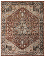 Feizy Caprio 3960F Rust/Tan Rugs.