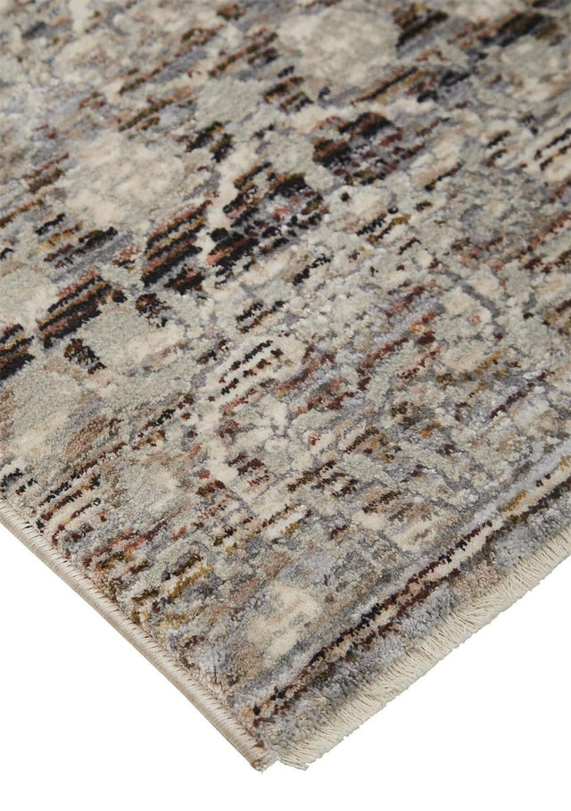 Feizy Caprio 3961F Gray/Tan Rugs.