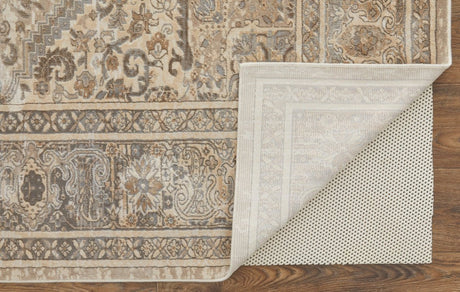 Feizy Celene Cel39Kxf Tan/Brown/Ivory Rug.