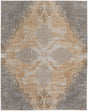 Feizy Celene Cel39L1F Silver/Tan/Gray Rug.