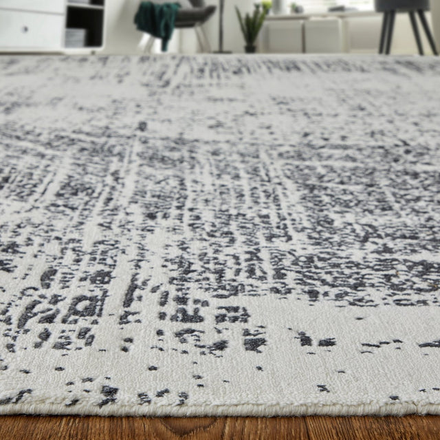 Feizy Coda Cod8928F Black/White Rug.