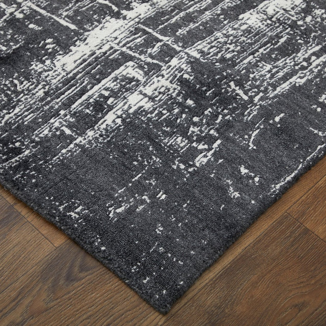 Feizy Coda Cod8929F Black/White Rug.