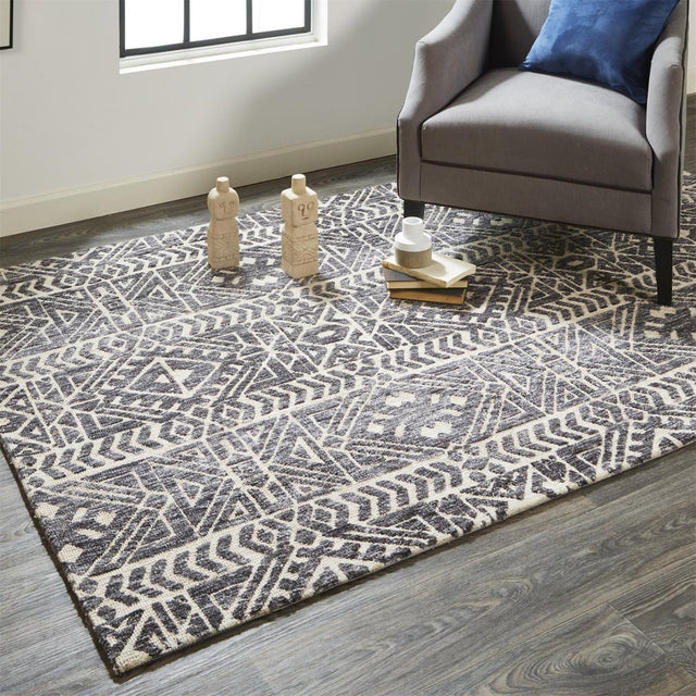 Feizy Colton 8627F Gray/Ivory Rugs.