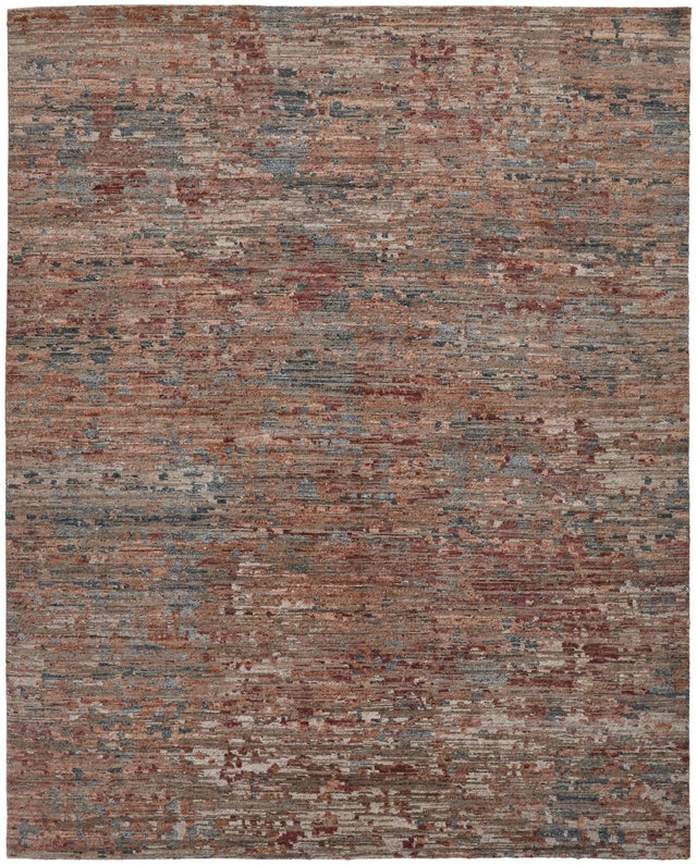 Feizy Conroe 6827F Red/Multi Rug.