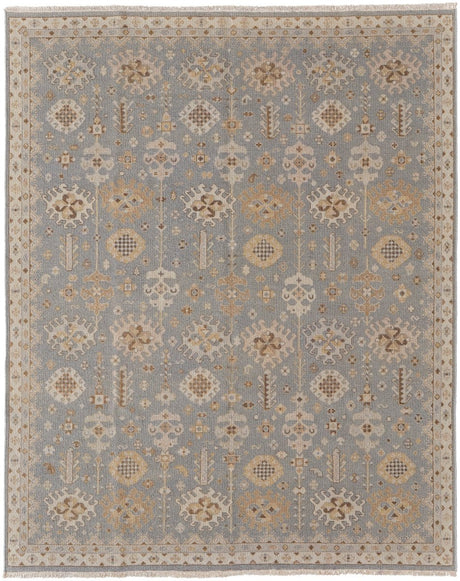 Feizy Corbitt Cor0610F Blue/Gray/Ivory Rug.