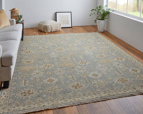 Feizy Corbitt Cor0610F Blue/Gray/Ivory Rug.