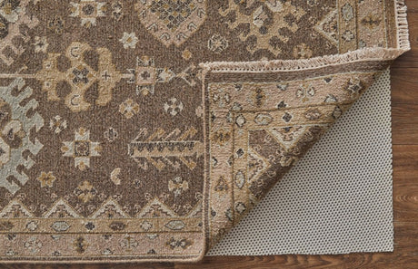 Feizy Corbitt Cor0610F Brown/Ivory Rug.