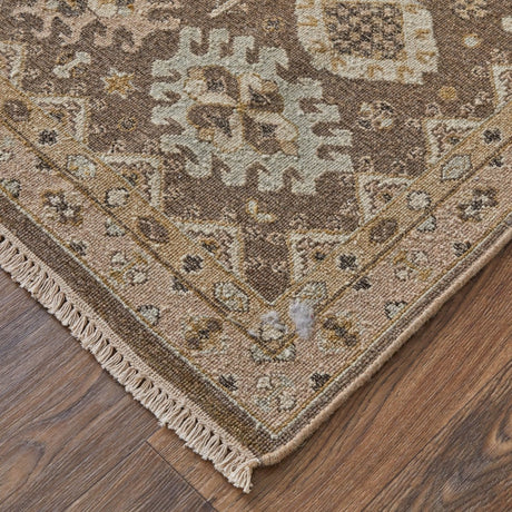 Feizy Corbitt Cor0610F Brown/Ivory Rug.