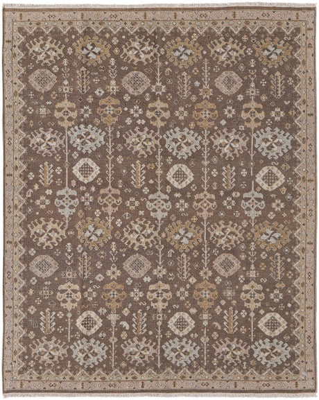 Feizy Corbitt Cor0610F Brown/Ivory Rug.