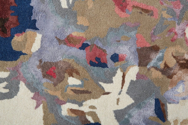 Feizy Dafney 8865F Blue/Multi Rug.