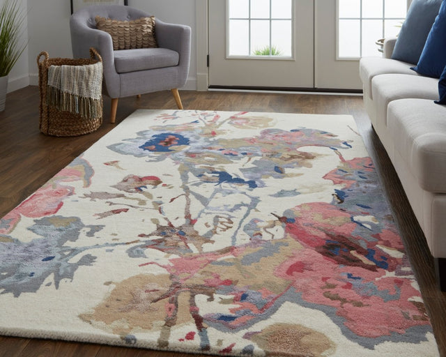 Feizy Dafney 8865F Blue/Multi Rug.