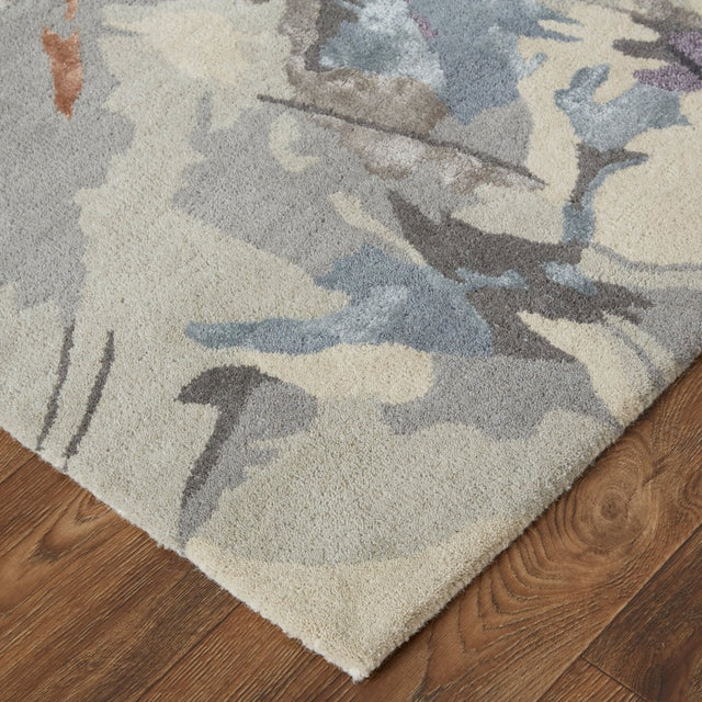 Feizy Dafney 8866F Gray/Multi Rug.