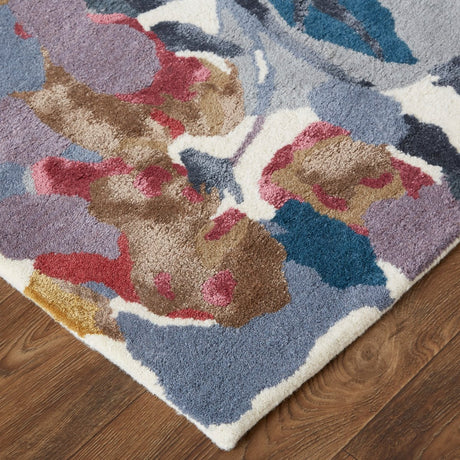 Feizy Dafney 8869F Blue/Multi Rug.