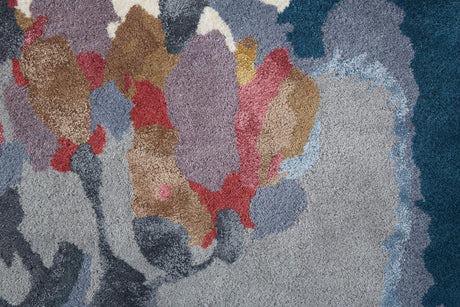 Feizy Dafney 8869F Blue/Multi Rug.