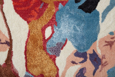 Feizy Dafney Dfy8863F Red/Blue/Purple Rug.