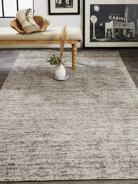 Feizy Delino 6701F Gray Rugs.