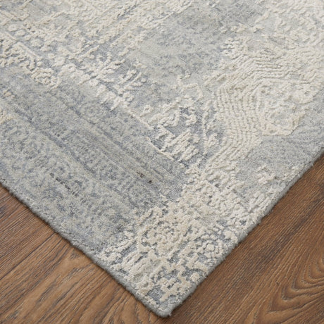 Feizy Eastfield Eas6989F Silver/Gray Rug.