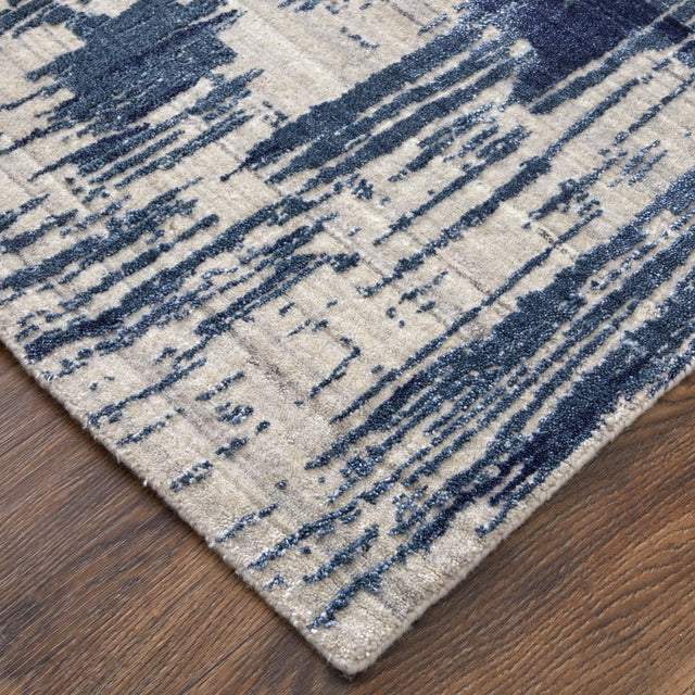 Feizy Eastfield Eas69Agf Blue/Ivory Rug.