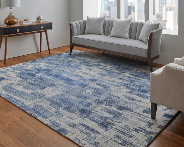 Feizy Eastfield Eas69Agf Blue/Ivory Rug.