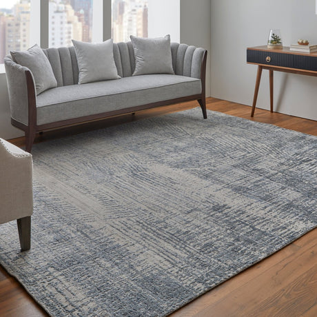 Feizy Eastfield Eas69Aif Blue/Ivory/Gray Rug.