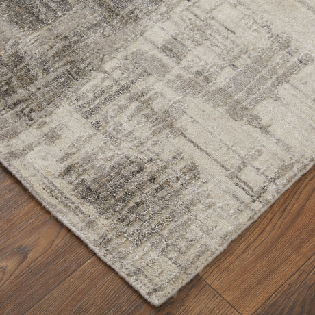 Feizy Eastfield Eas69Akf Gray/Ivory Rug.