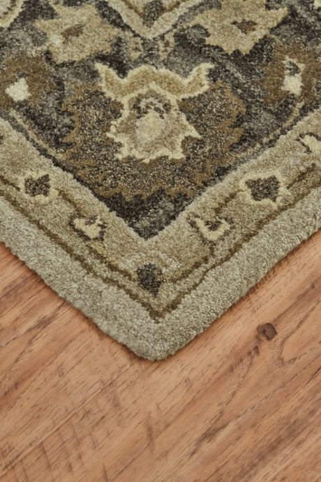 Feizy Eaton 8399F Gray/Beige Rugs.