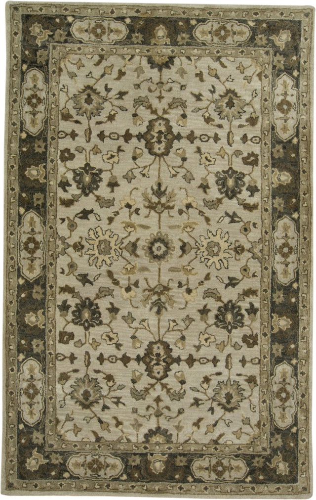 Feizy Eaton 8399F Gray/Beige Rugs.