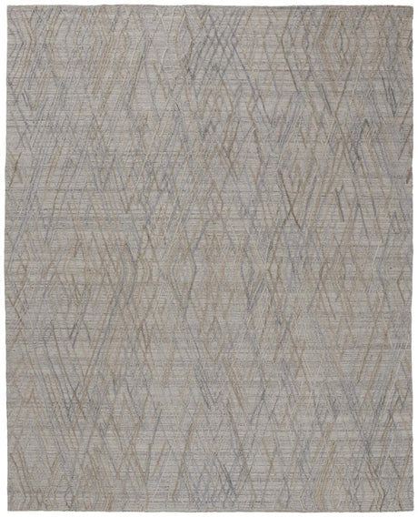 Feizy Elias 6589F Gray/Blue Rugs.