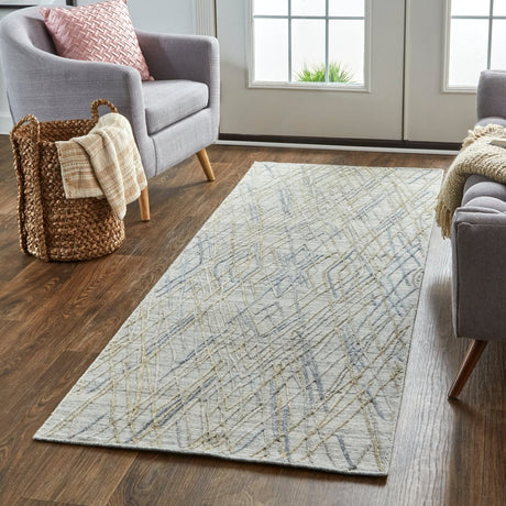 Feizy Elias 6589F Gray/Taupe Rugs.