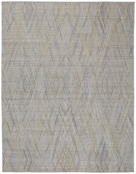 Feizy Elias 6589F Gray/Taupe Rugs.