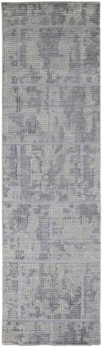 Feizy Elias 6590F Gray/Ivory Rugs.