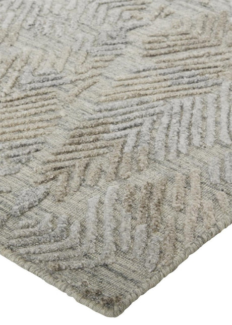 Feizy Elias 6718F Gray/Taupe Rugs.