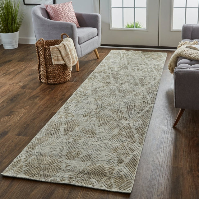 Feizy Elias 6718F Gray/Taupe Rugs.