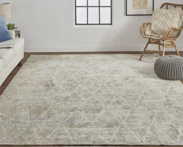 Feizy Elias 6718F Gray/Taupe Rugs.