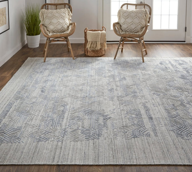 Feizy Elias 6889F Blue/Gray Rug.