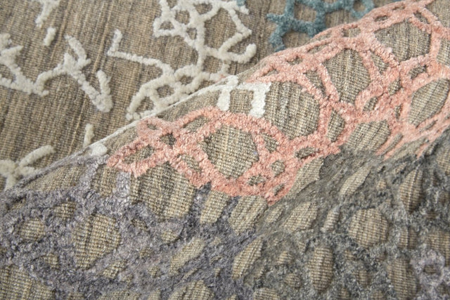 Feizy Elias 6890F Pink/Blue Rug.